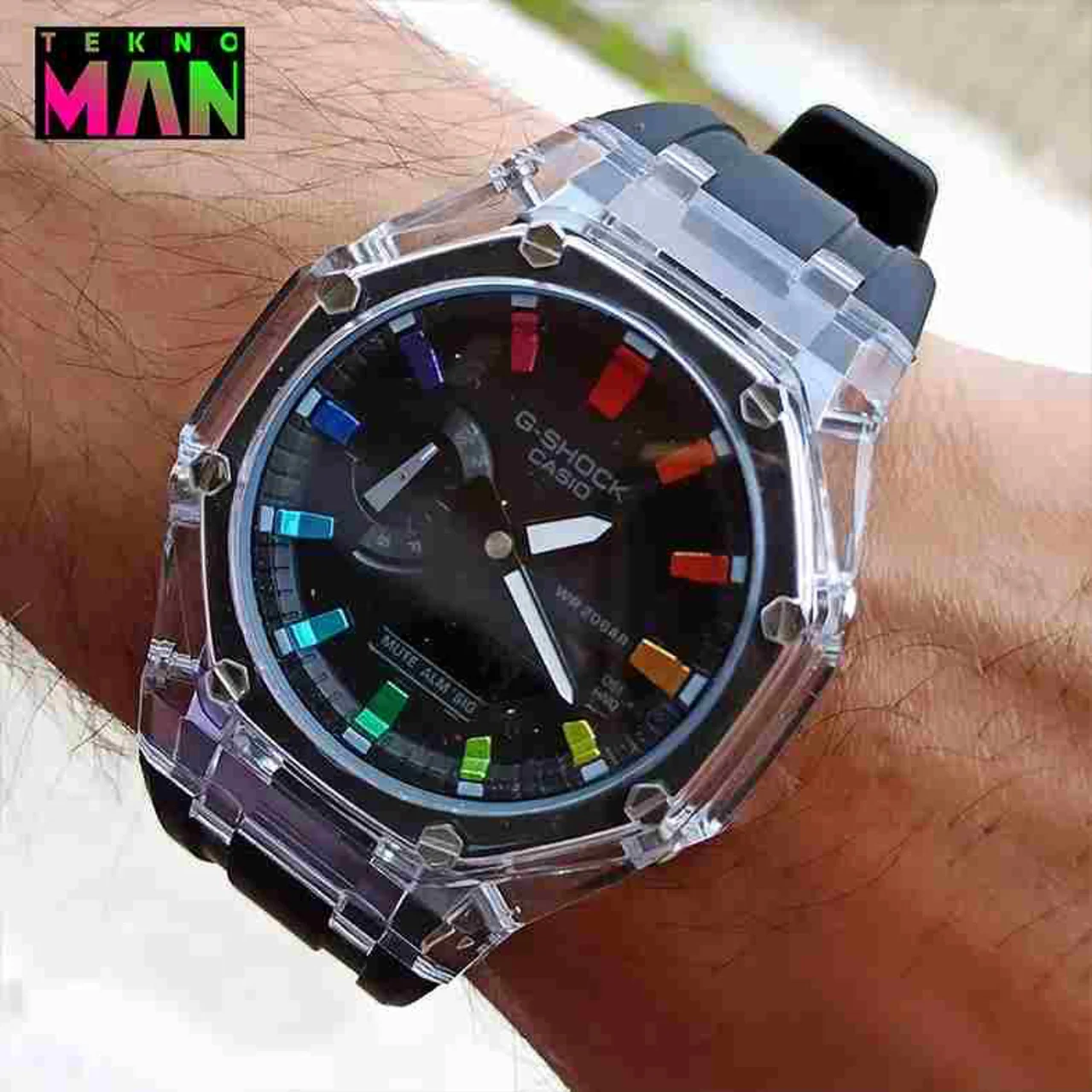 ساعت مچی ضدآب کاسیو جی شاک - GA2100