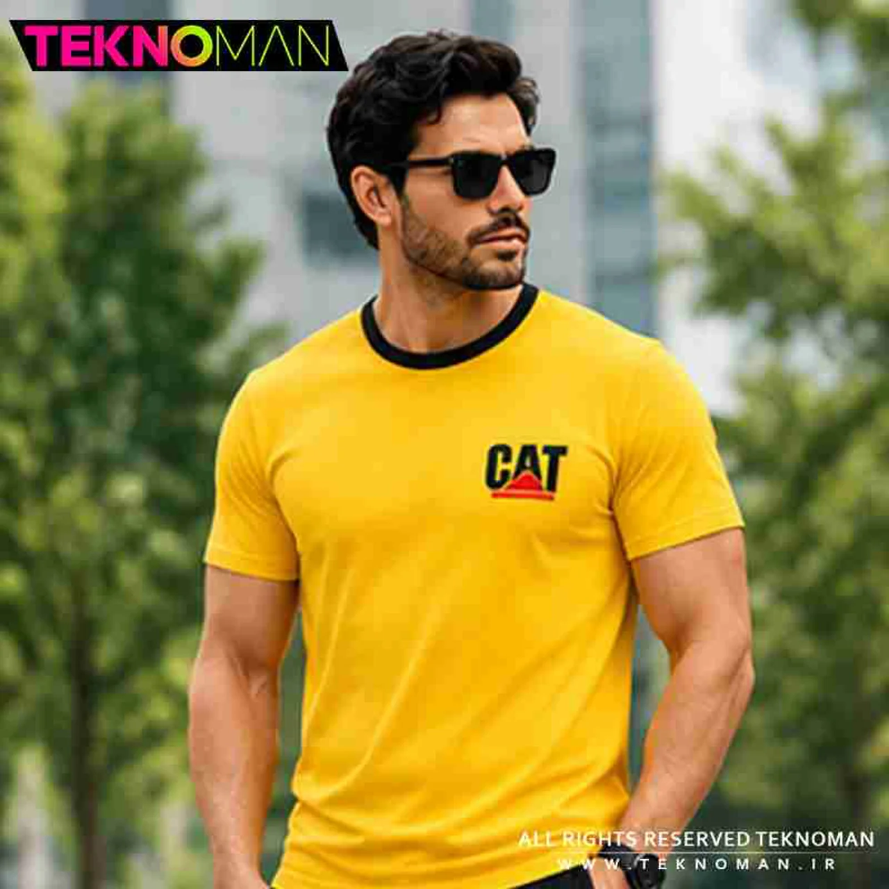ست تیشرت و شلوار CAT