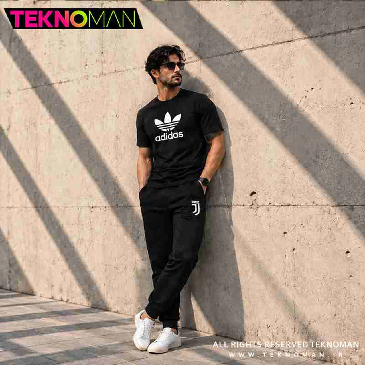 ست تیشرت و شلوار مردانه مدل Adidas