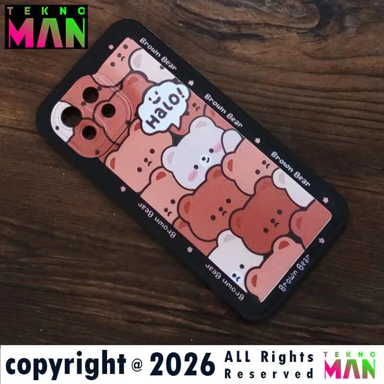 گارد شیائومی 11Lite خرسی BrownBear