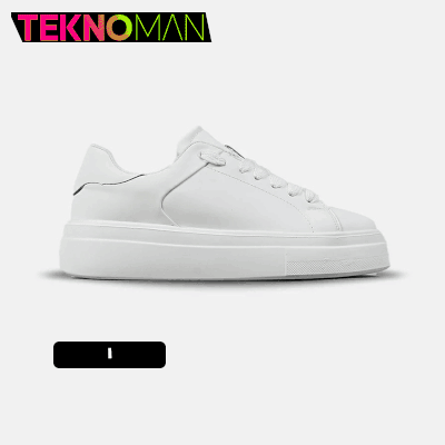 کفش کژوال زارا چرمی مشکی مردانه 7371