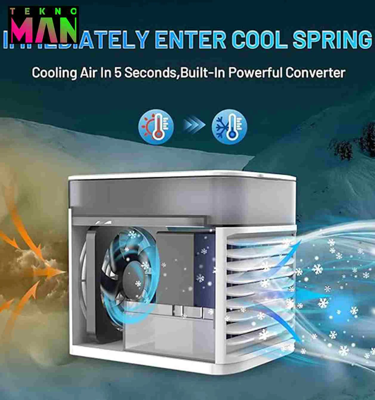 مینی کولر آبی رومیزی Ultra