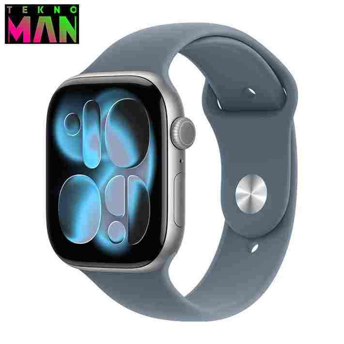 اپل واچ سری 11 آلومینیوم مدل 46 میلی متری GPS با بند Sport