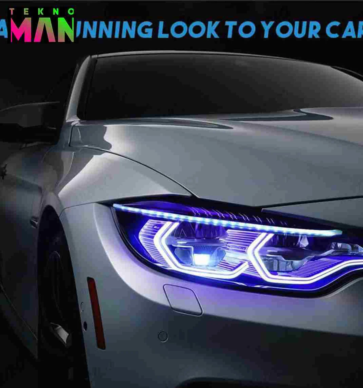 دی لایت فلکسیبل زیر کاپوت خودرو Car LED hood Lights