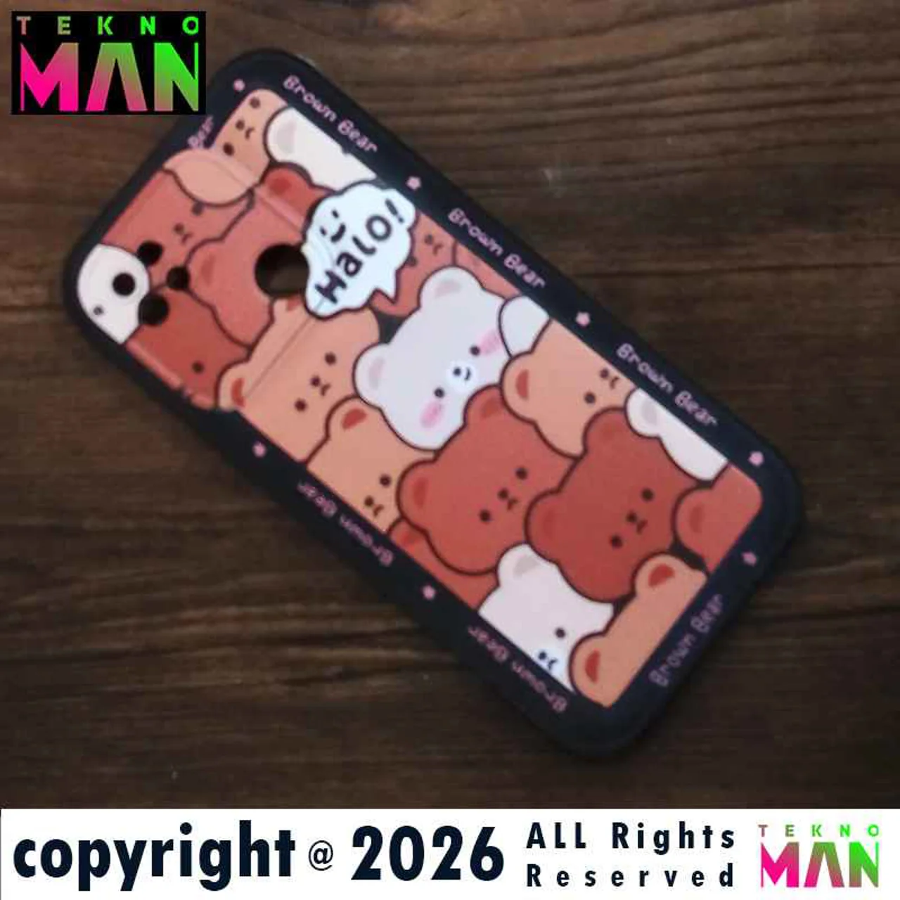 گارد شیائومی Redmi 10A خرسی BrownBear
