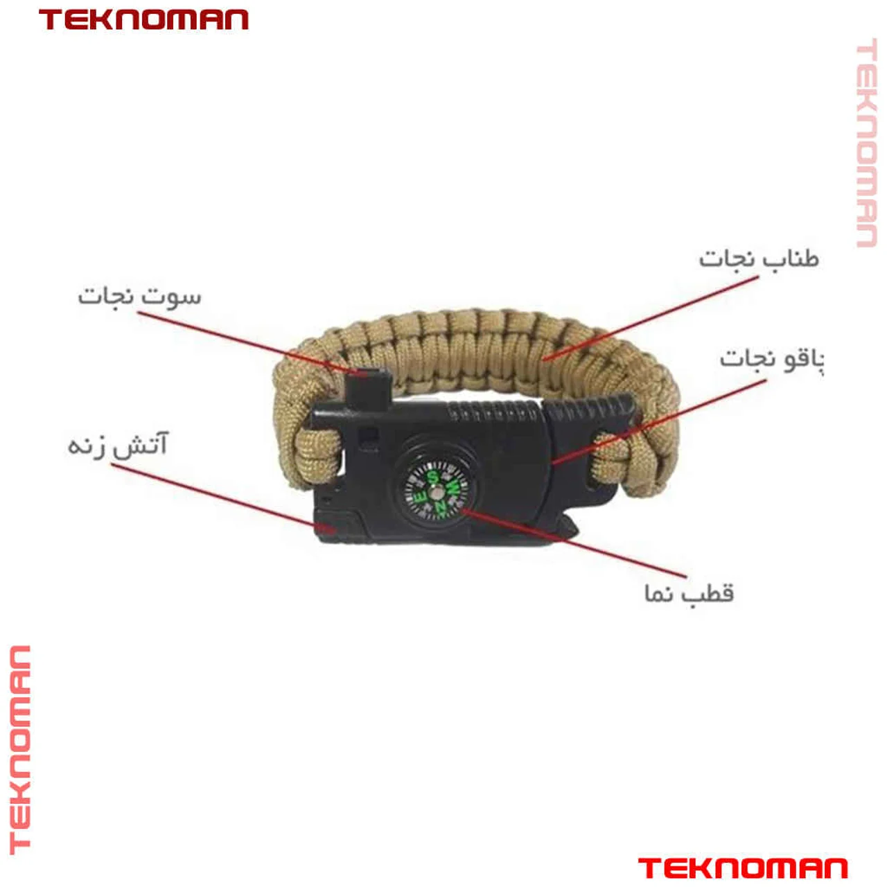 دستبند نجات پاراکورد