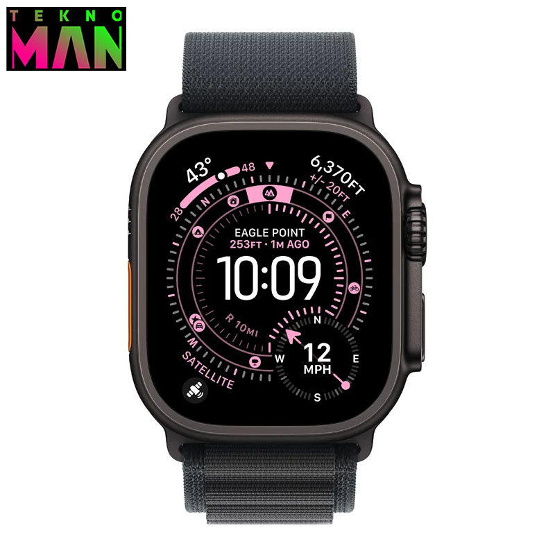 اپل واچ Ultra 3 مدل 49 میلی متری با بند Alpine Loop