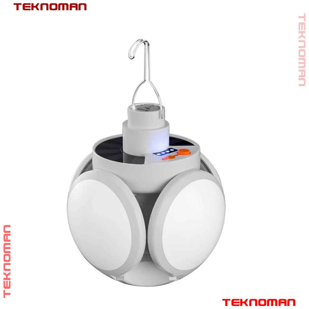 چراغ خورشیدی اضطراری توپی 5 پره