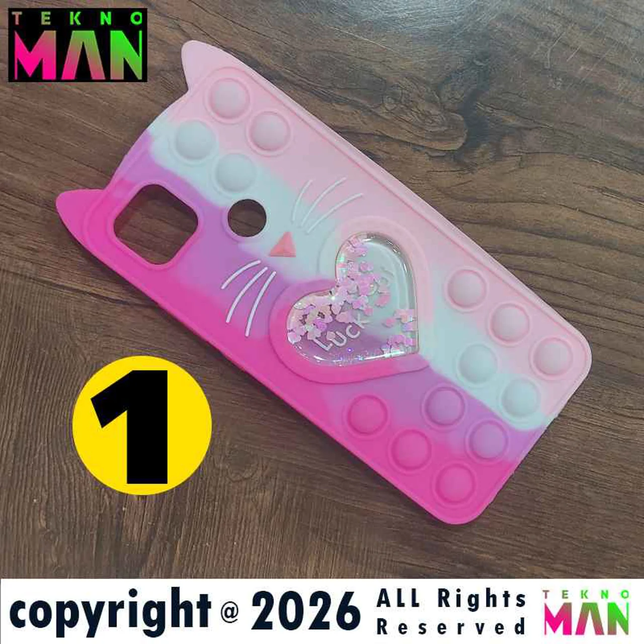 گارد شیائومی Redmi 9C پاپتی سیلیکونی اورجینال (پاک کنی)