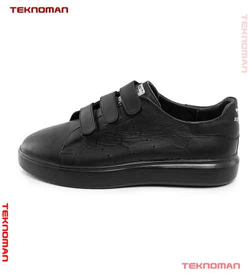 کفش روزمره مردانه Adidas چرم مصنوعی مشکی