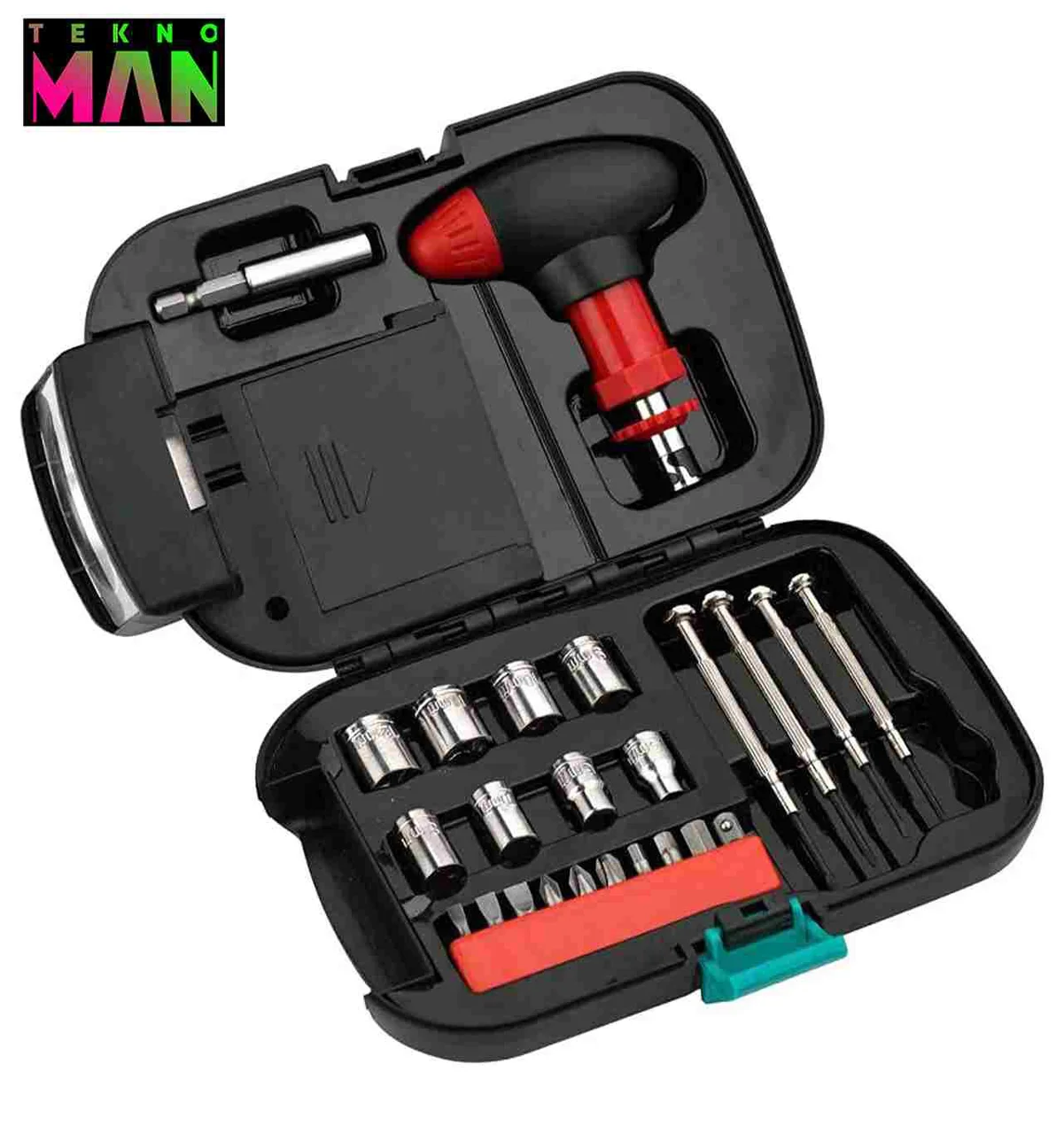 جعبه ابزار چراغ قوه دار BS TOOLS