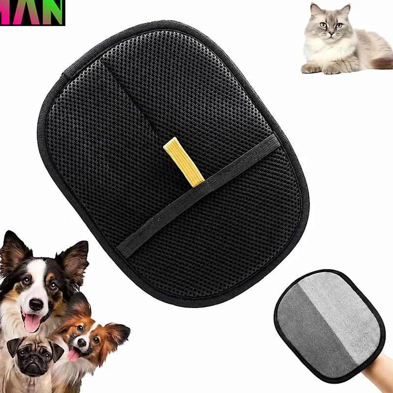 دستکش پرزگیر حیوانات خانگی مدل PISHAN