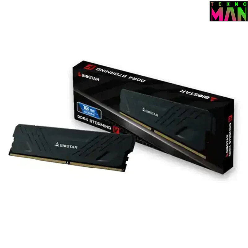 رم کامپیوتر بایوستار Storming V DDR4 8GB Single 3200MHz CL16