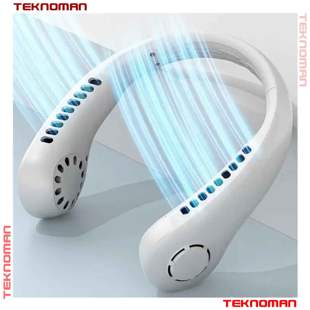 پنکه گردنی شارژی دارای LED